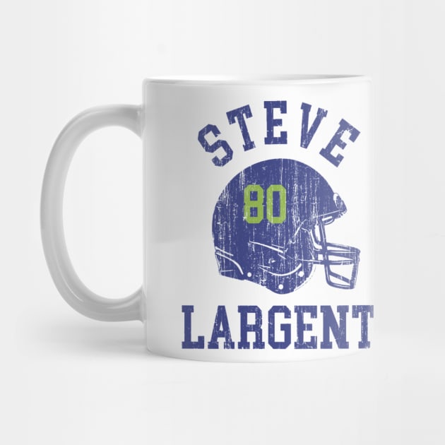 Steve Largent Seattle Helmet Font by TodosRigatSot